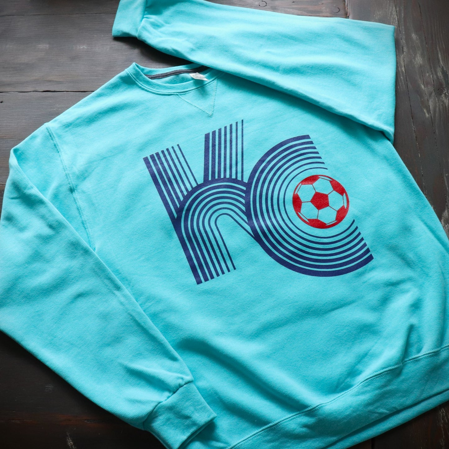 KC Fountains Lines Soccer Sweatshirt