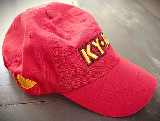 Red KY102 Hat with Arrowhead