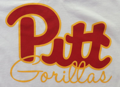 Pitt State Gorilla Script White Sweatshirt