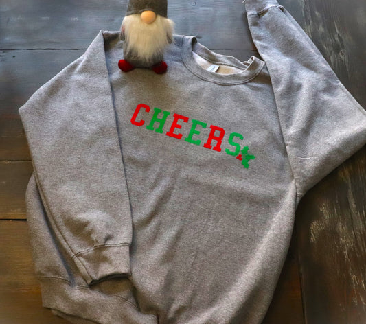 CHEERS Crew Neck Sweatshirt