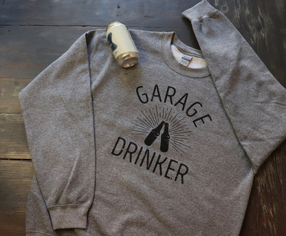 Garage Drinker™ Crew Neck Sweatshirt