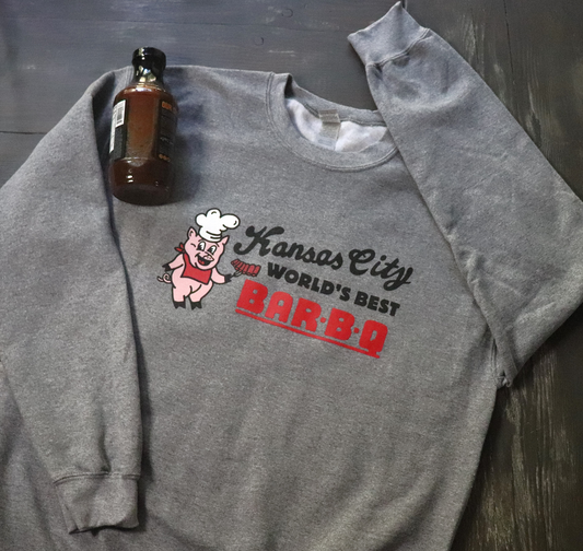 KC BBQ Crew Neck Sweatshirt