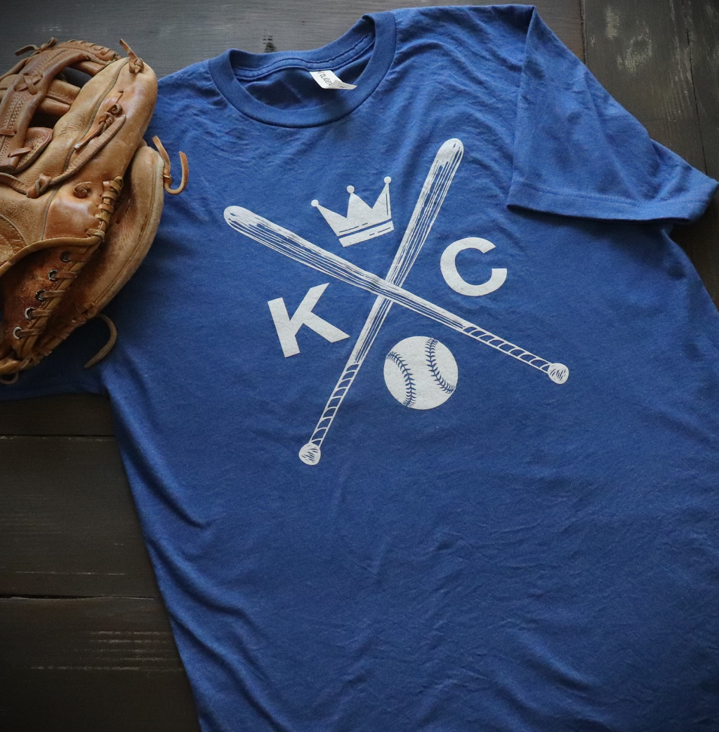 Kansas City Royals Baseball LOVE Tee Shirt