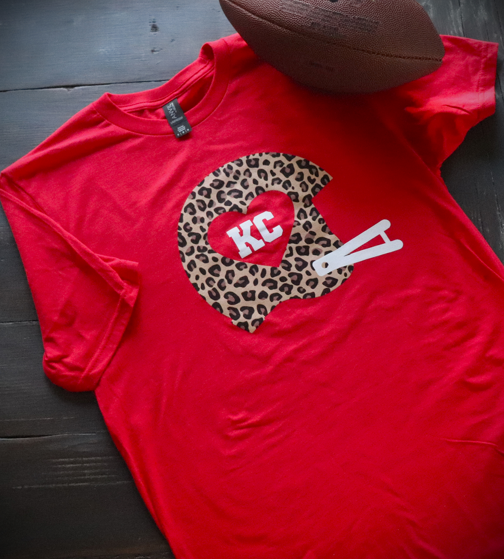 Cheetah Helmet T-shirt