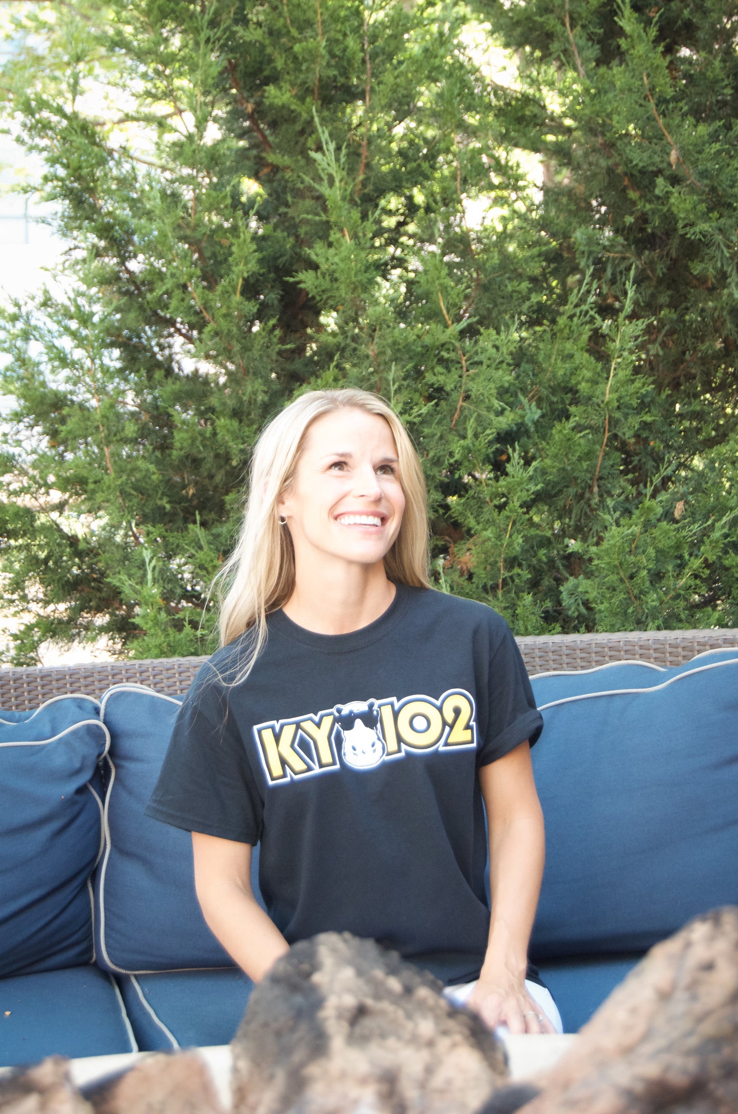 KY102 Black Hippo T-Shirt - KC Shirts