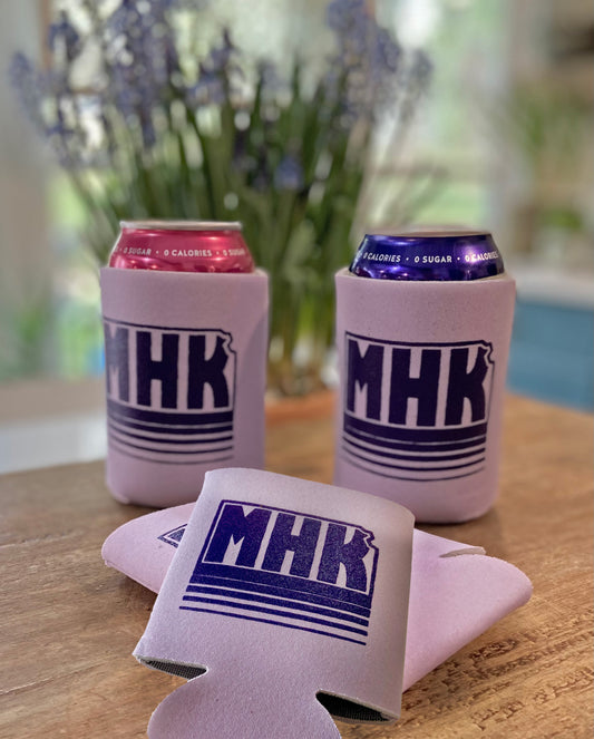 LAVENDER MHK Koozies - Quantity 4