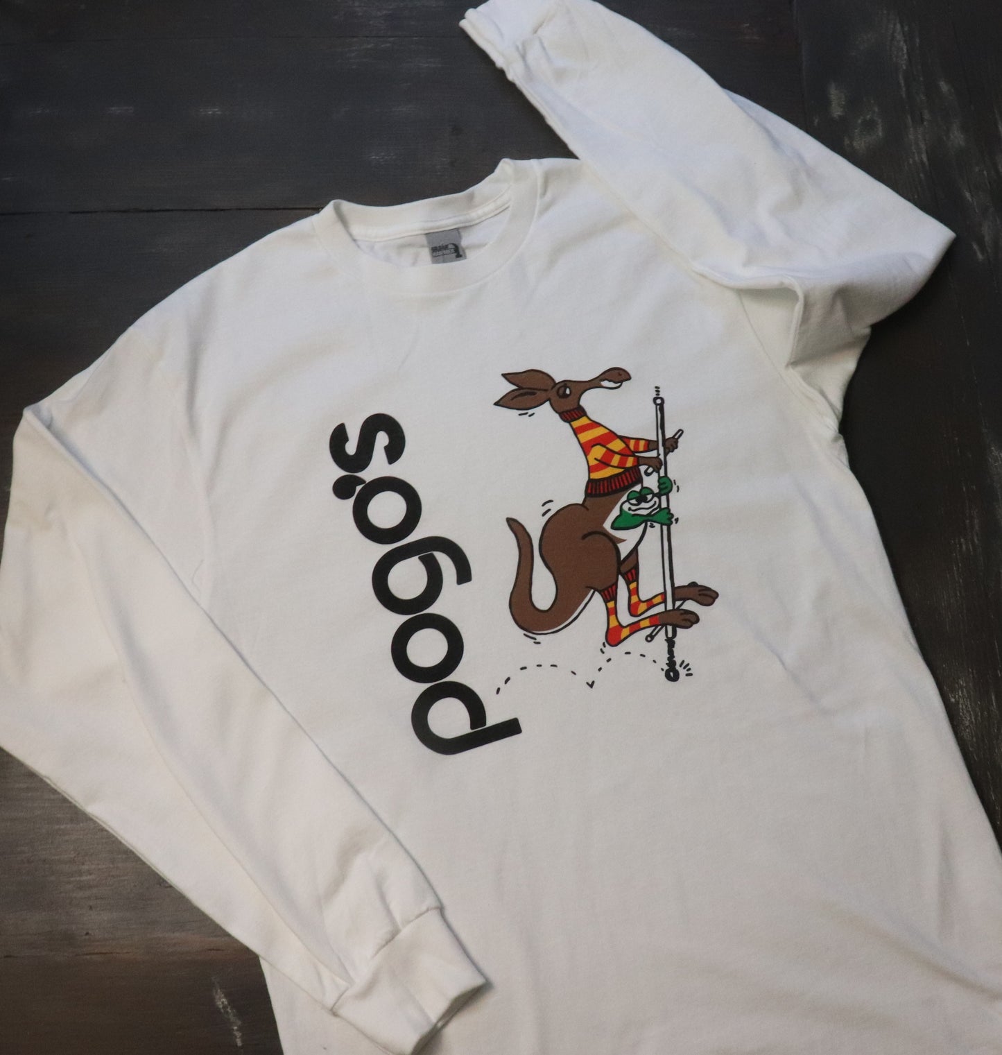 Pogo's White Long Sleeve