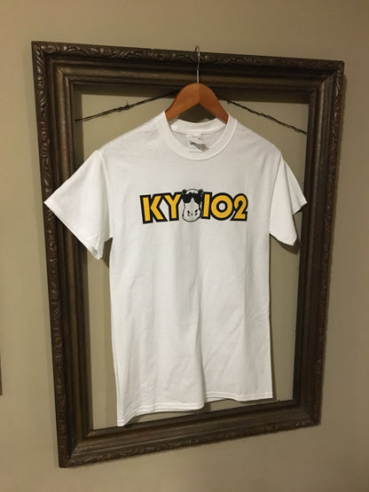 KY102 White Hippo T-Shirt - KC Shirts