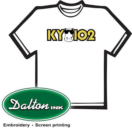 KY102 White Hippo T-Shirt - KC Shirts